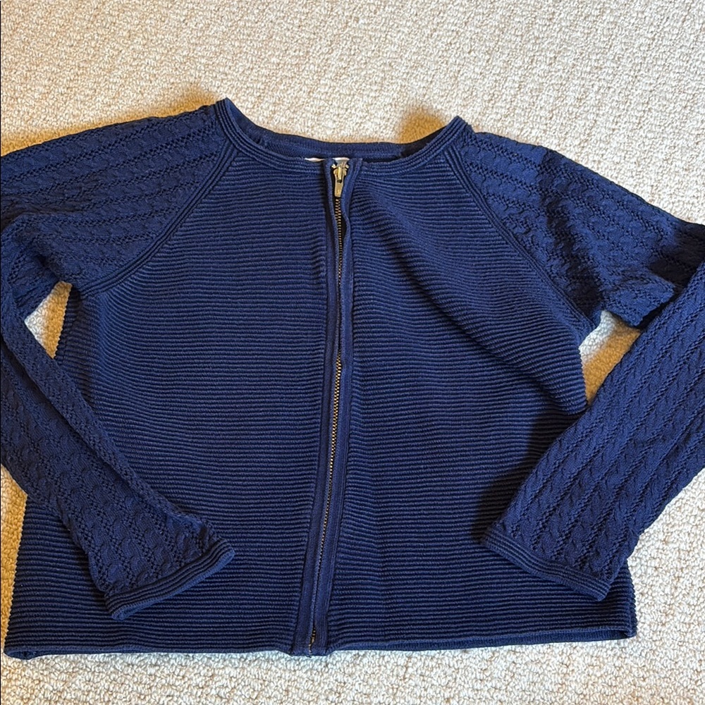 Jacadi Girls Navy Cardigan